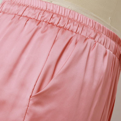 Conjunto de satén dos piezas