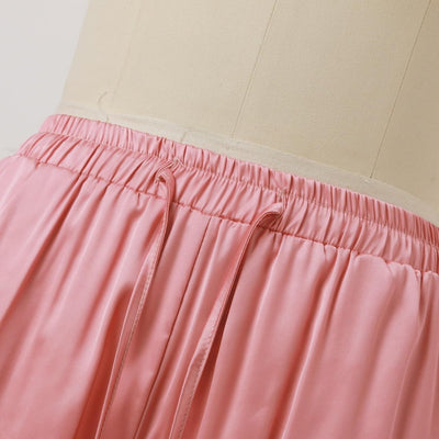 Conjunto de satén dos piezas