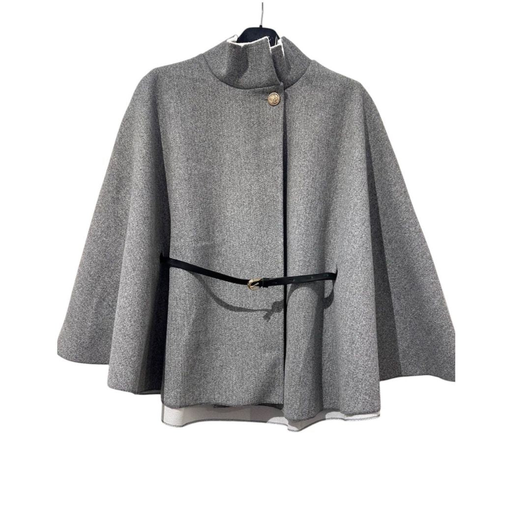 Abrigo con cinturón