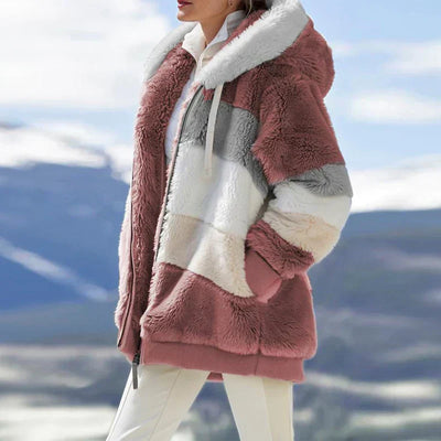 Margit™ | Chaqueta Polar de Invierno con Capucha